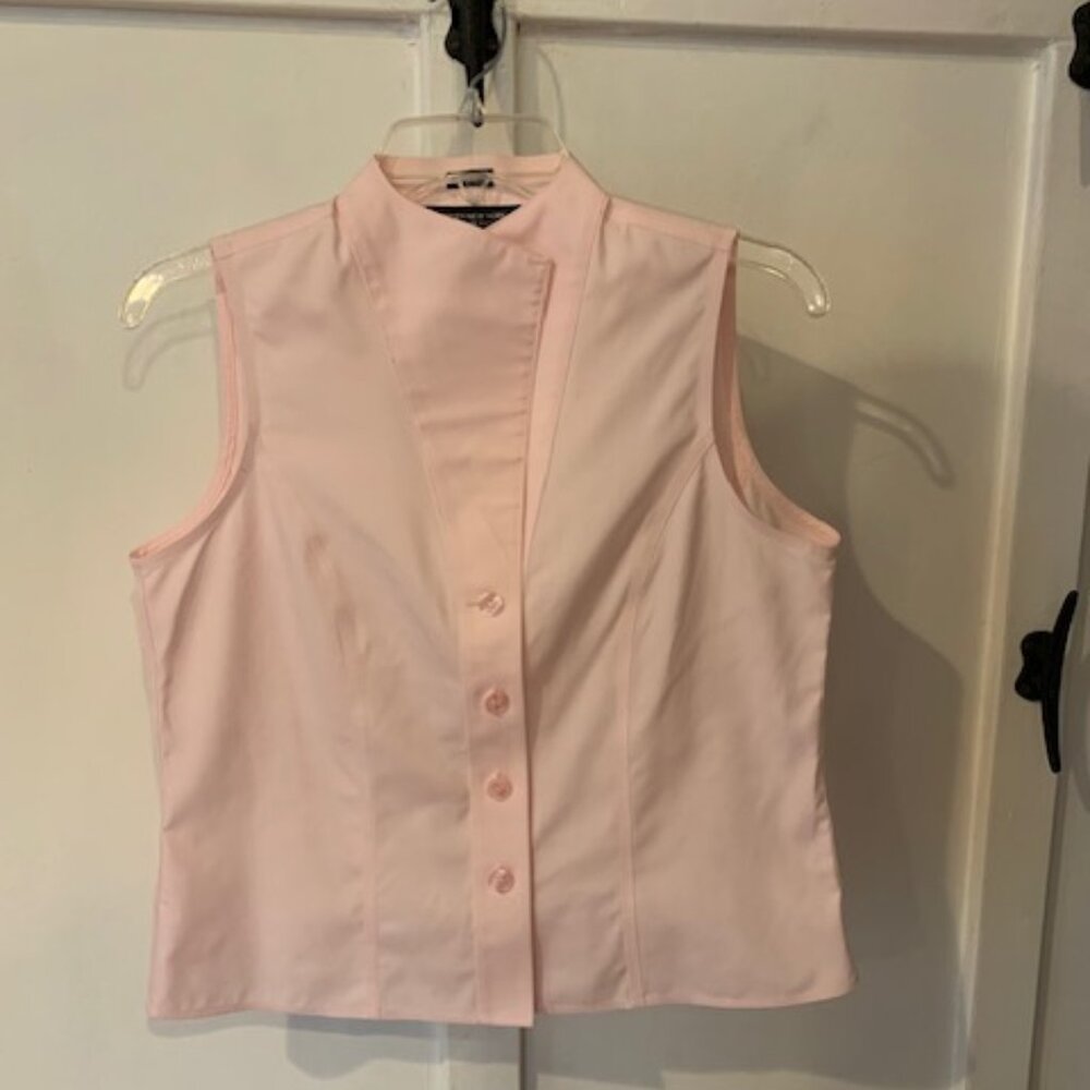 Jones New York Collection Platinum Sleeveless Top Light Pink size 8P